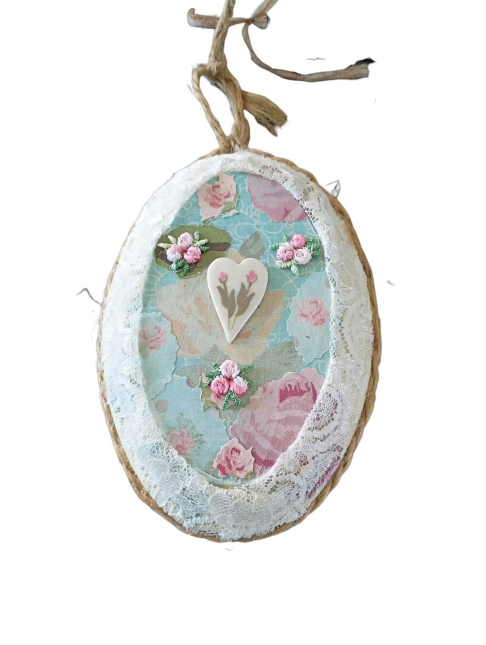 Handmade Vintage Shabby-Chic Wall Hanging Decor